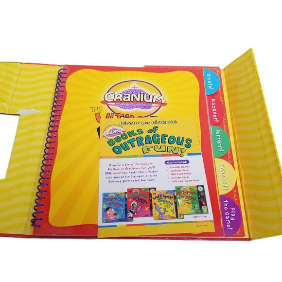 Cranium Ultimate Book of Fantastic Fun Games Complete Activity Kit NEW Open Box - Picture 3 of 14